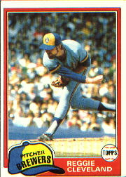 1981 Topps Baseball Cards      576     Reggie Cleveland